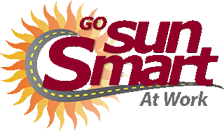 Go Sun Smart at Work Logo